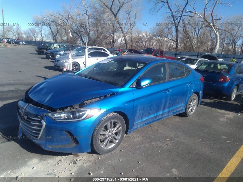 2017 HYUNDAI ELANTRA SE KMHD84LFXHU061518