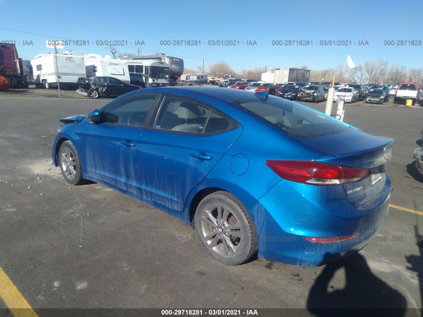 2017 HYUNDAI ELANTRA SE KMHD84LFXHU061518