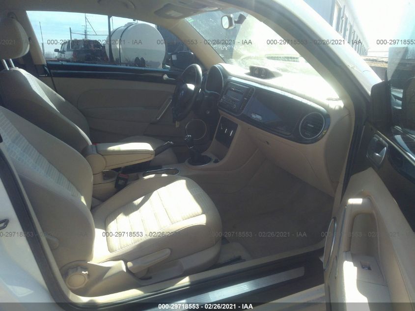 2013 VOLKSWAGEN BEETLE COUPE 2.0T TURBO 3VW467AT4DM612042