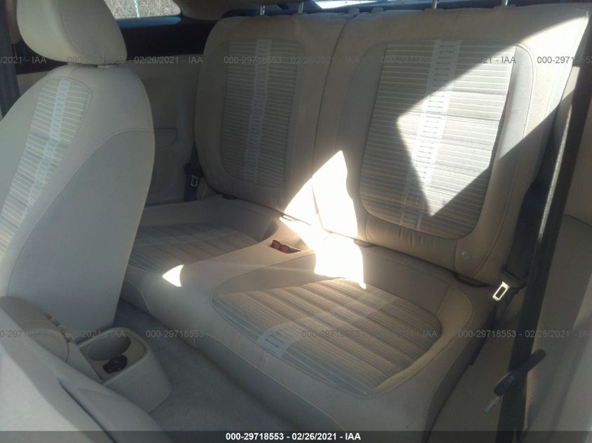 2013 VOLKSWAGEN BEETLE COUPE 2.0T TURBO 3VW467AT4DM612042