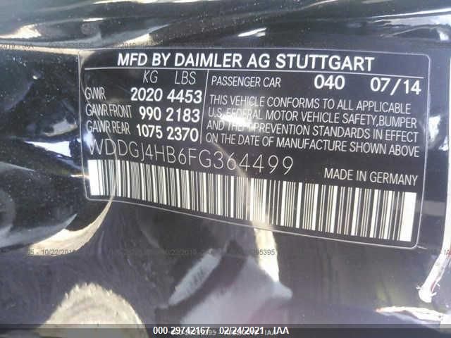 2015 MERCEDES-BENZ C-CLASS C 250 WDDGJ4HB6FG364499
