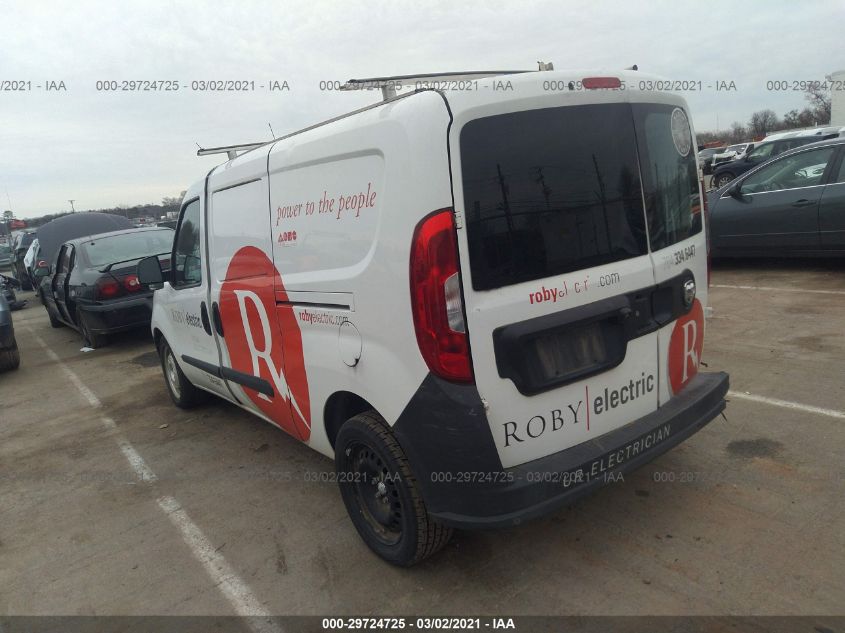 2016 RAM PROMASTER CITY CARGO VAN TRADESMAN ZFBERFAT4G6B53548