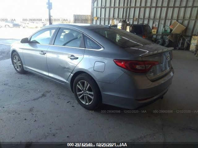 2015 HYUNDAI SONATA 2.4L SE 5NPE24AF9FH134351
