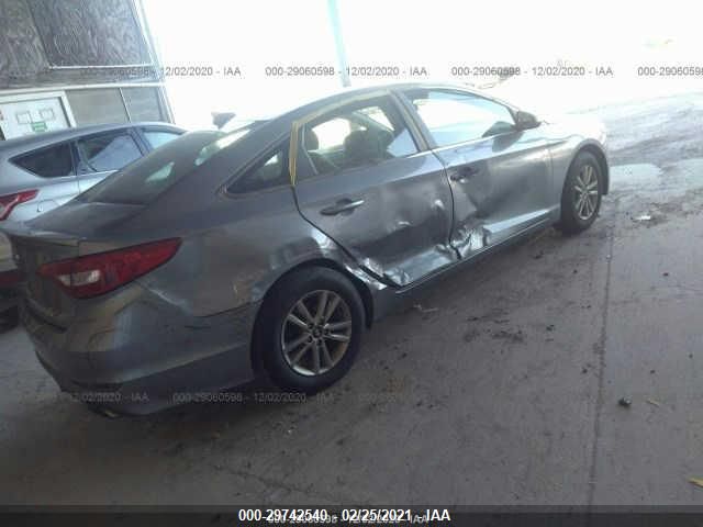 2015 HYUNDAI SONATA 2.4L SE 5NPE24AF9FH134351