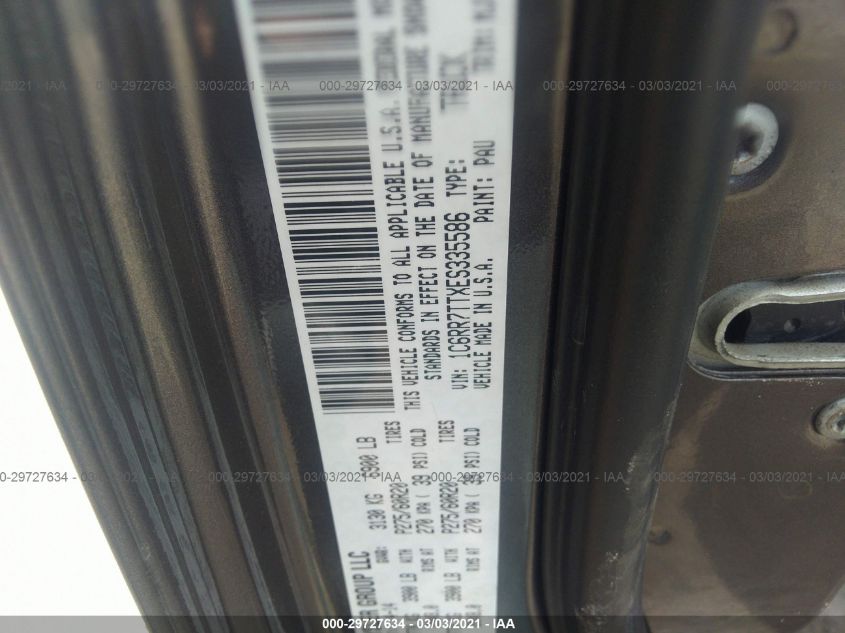 2014 RAM 1500 BIG HORN 1C6RR7TTXES335586