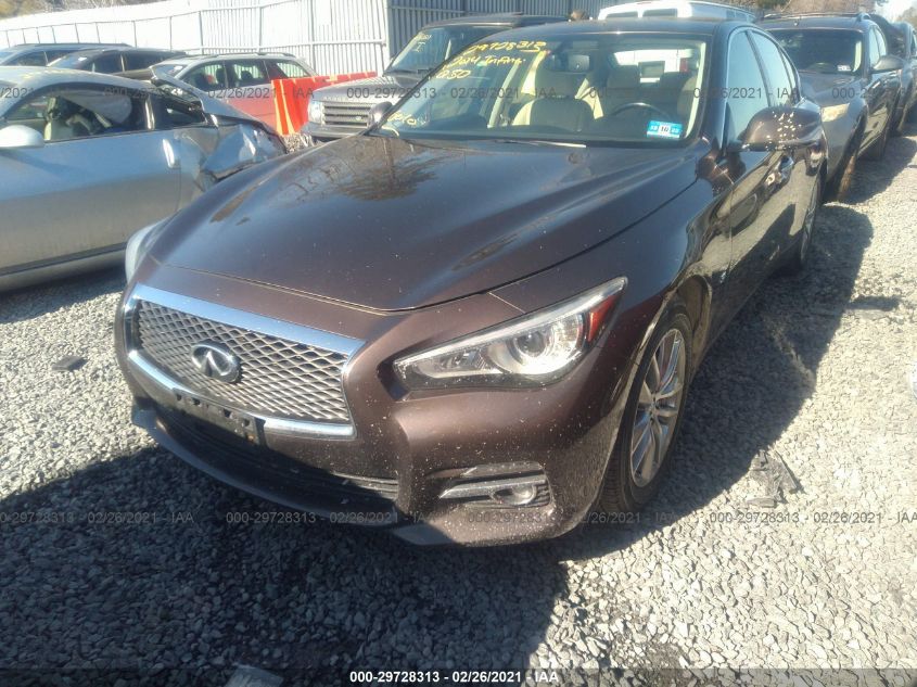 2014 INFINITI Q50 PREMIUM JN1BV7AR6EM681400
