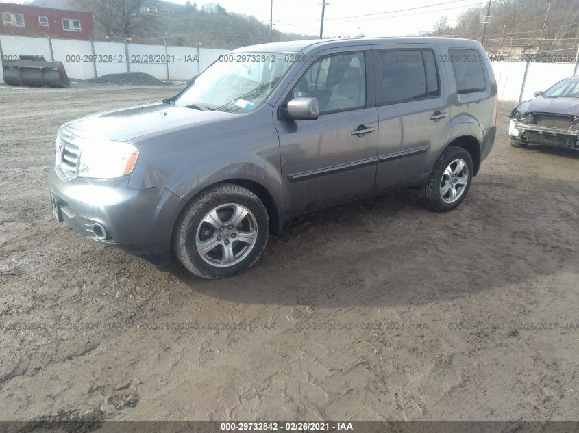 2014 HONDA PILOT EX 5FNYF4H45EB014548