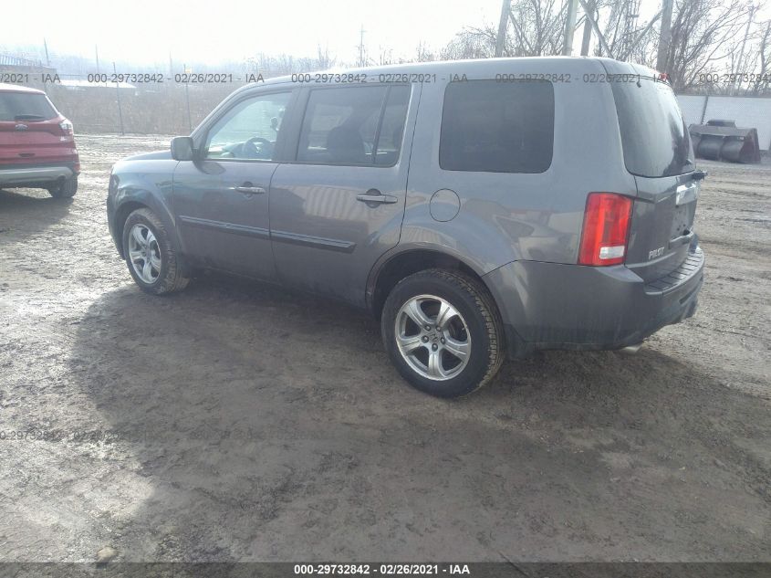 2014 HONDA PILOT EX 5FNYF4H45EB014548