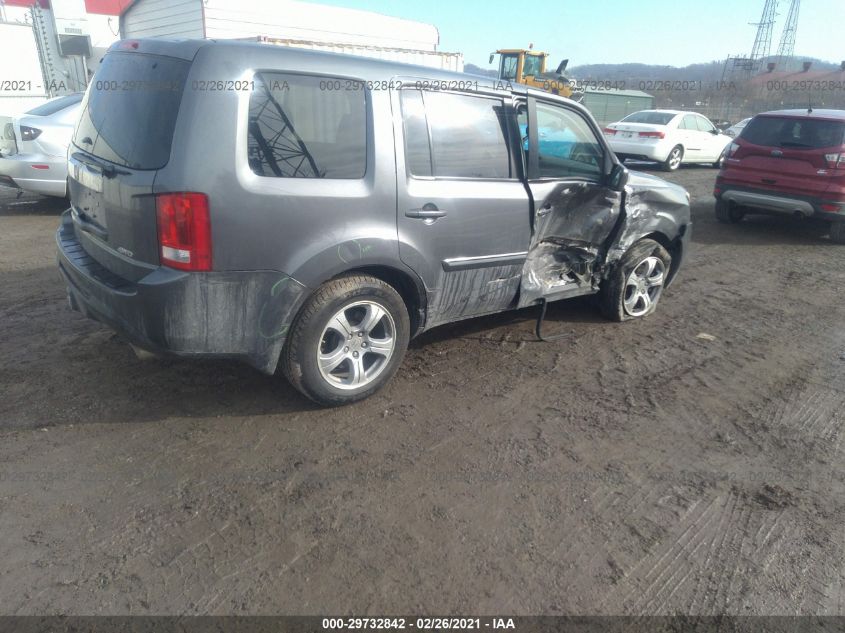 2014 HONDA PILOT EX 5FNYF4H45EB014548
