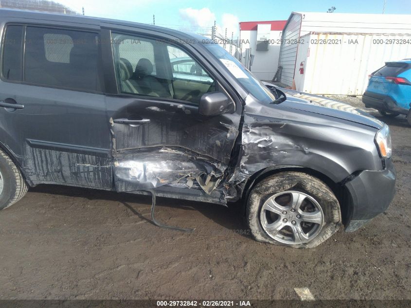 2014 HONDA PILOT EX 5FNYF4H45EB014548