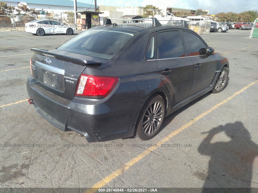 SUBARU IMPREZA SEDAN WRX 2011 JF1GV7F69BG512621 Photo 4