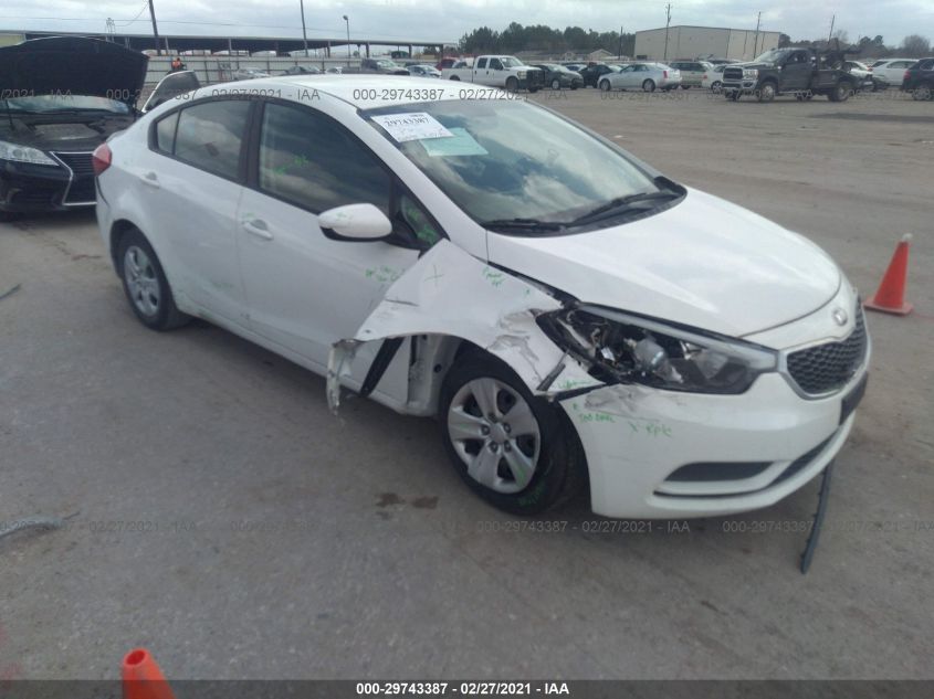 KNAFK4A60G5607069 KIA FORTE Photo 1