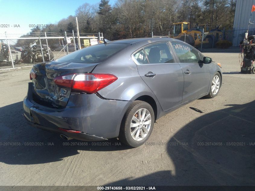 2015 KIA FORTE EX KNAFX4A83F5266798