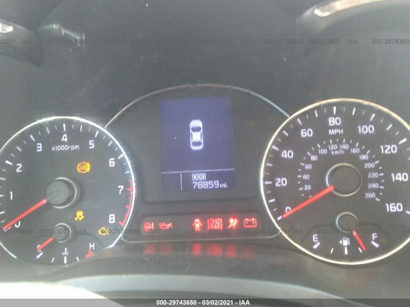 2015 KIA FORTE EX KNAFX4A83F5266798