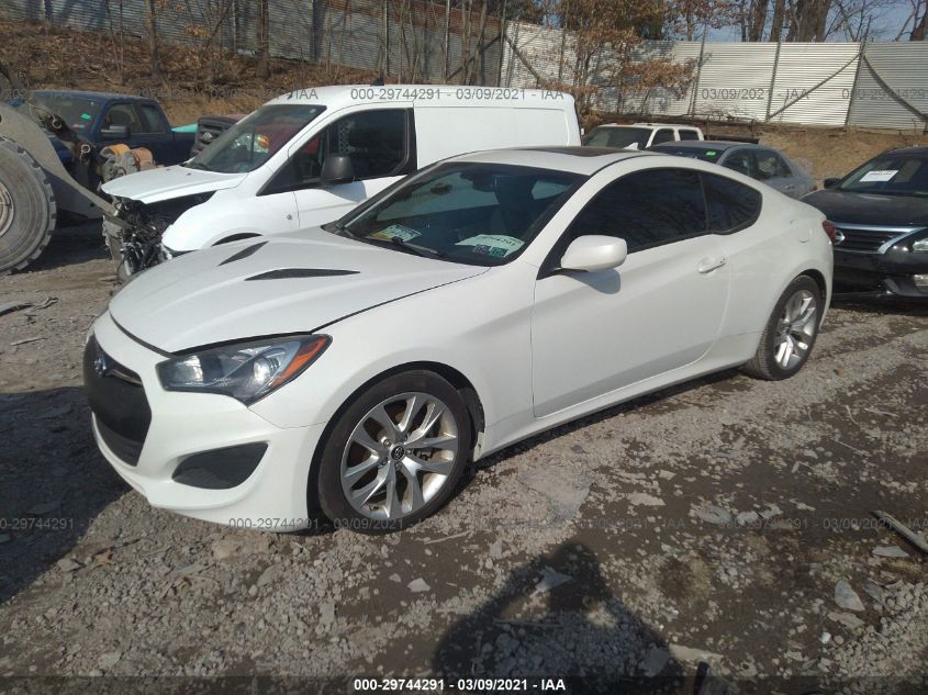 2013 HYUNDAI GENESIS COUPE 2.0T PREMIUM KMHHT6KD8DU091364