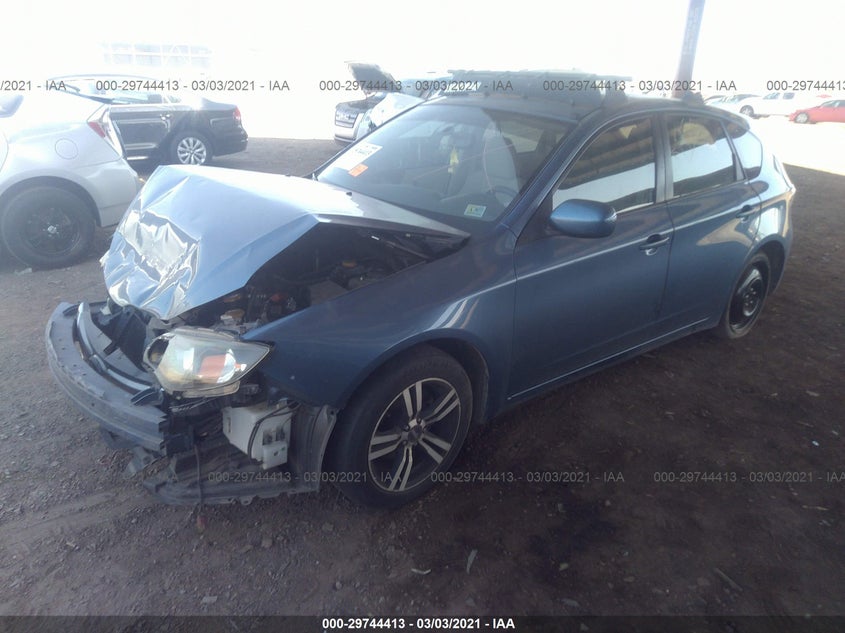 SUBARU IMPREZA WAGON 2009 JF1GH60649G800468 Photo 2