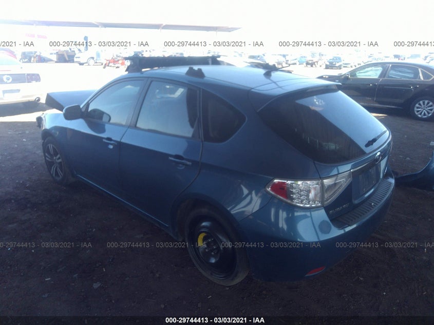 SUBARU IMPREZA WAGON 2009 JF1GH60649G800468 Photo 3
