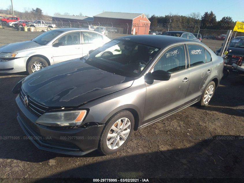 2015 VOLKSWAGEN JETTA SEDAN 1.8T SE 3VWD17AJ3FM286296