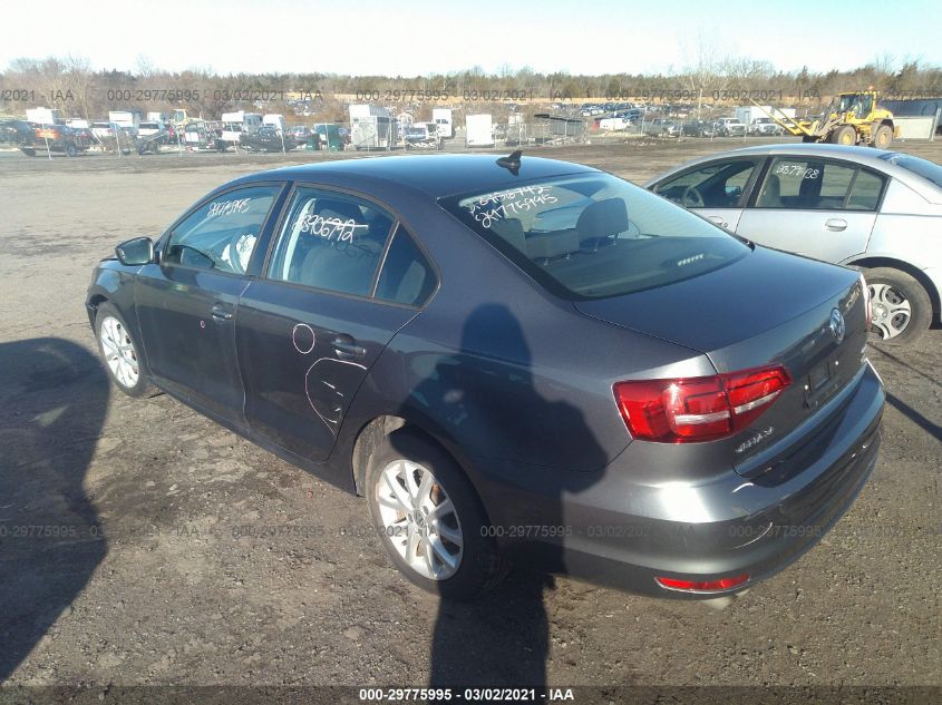 2015 VOLKSWAGEN JETTA SEDAN 1.8T SE 3VWD17AJ3FM286296
