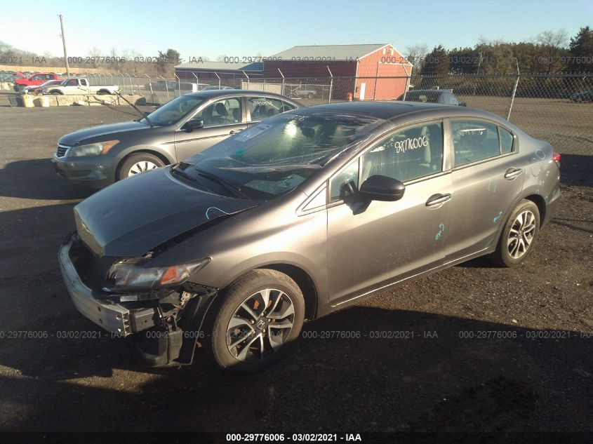 2014 HONDA CIVIC SEDAN EX 2HGFB2F89EH523812
