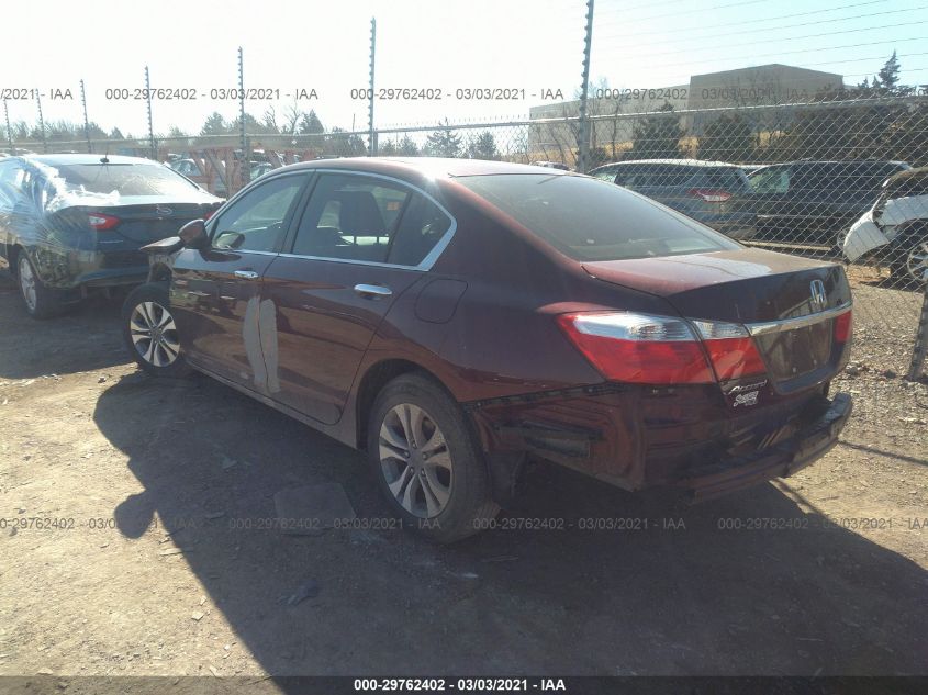 2014 HONDA ACCORD SEDAN LX 1HGCR2F34EA148400