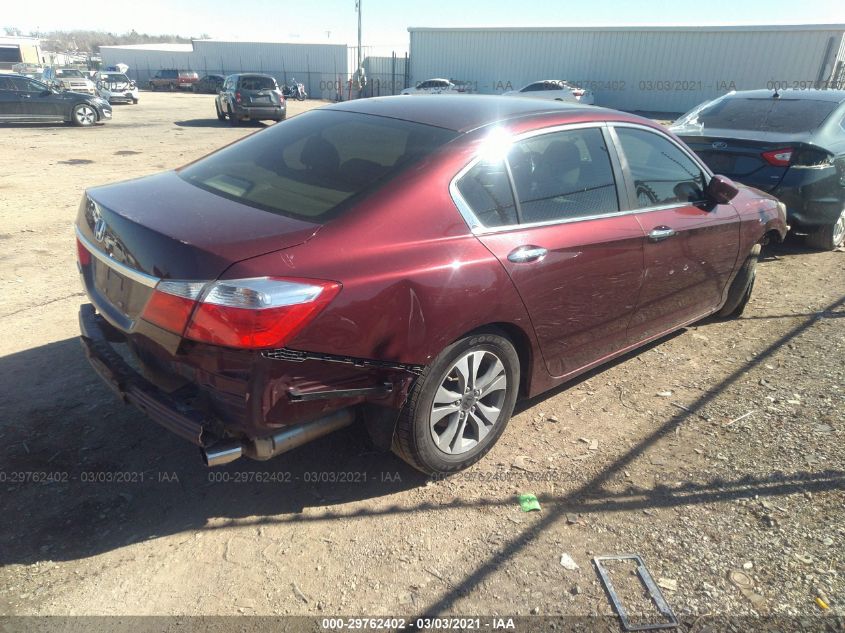 2014 HONDA ACCORD SEDAN LX 1HGCR2F34EA148400