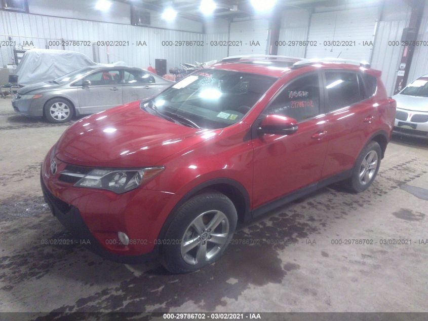 2015 TOYOTA RAV4 XLE 2T3RFREV5FW325438
