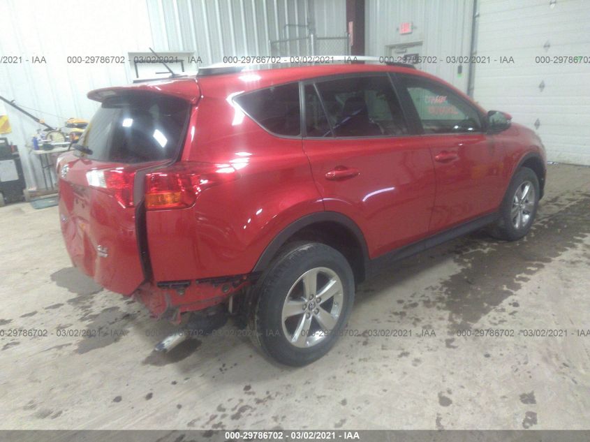 2015 TOYOTA RAV4 XLE 2T3RFREV5FW325438