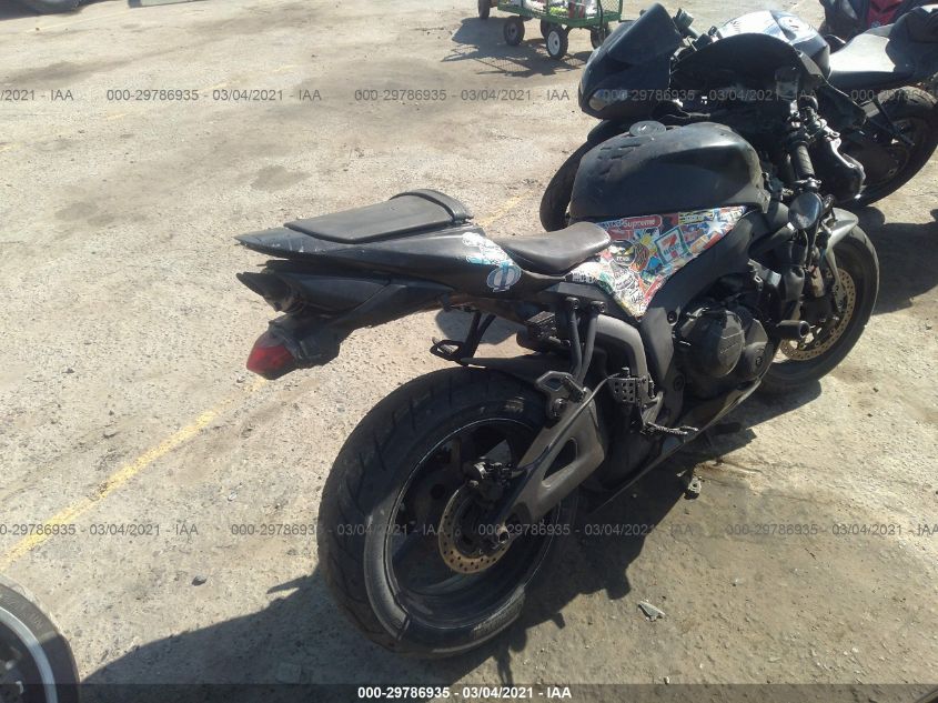 2007 HONDA CBR600 RR JH2PC40127M000842