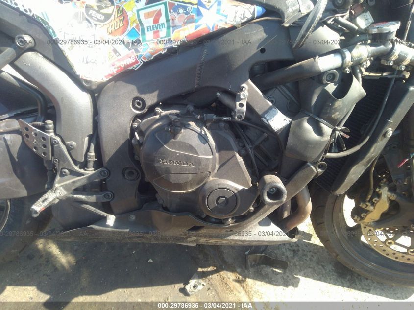 2007 HONDA CBR600 RR JH2PC40127M000842