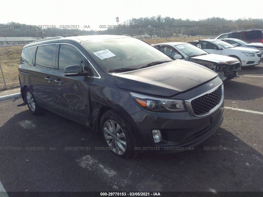 2015 KIA SEDONA EX KNDMC5C1XF6027609