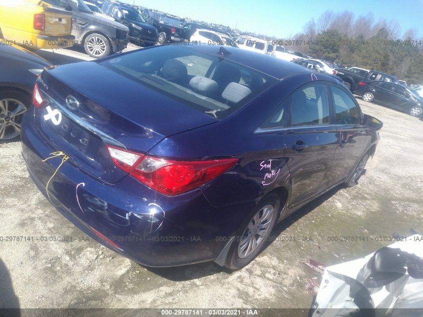 2013 HYUNDAI SONATA GLS PZEV 5NPEB4AC5DH556748