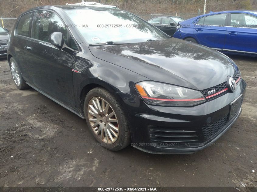 3VWYT7AU1FM074082 VOLKSWAGEN GOLF GTI Photo 1