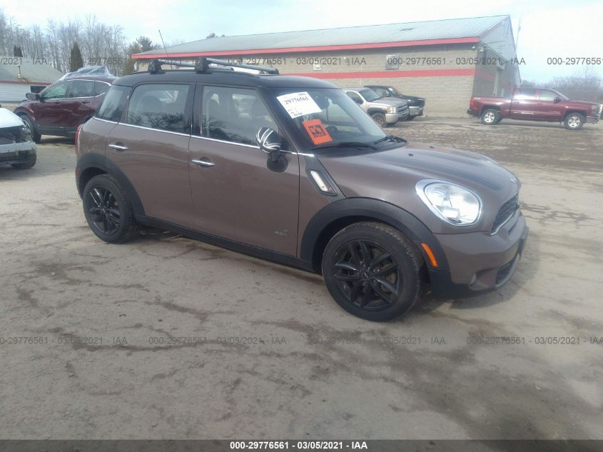 2013 MINI COOPER COUNTRYMAN S ALL4 WMWZC5C5XDWL64459