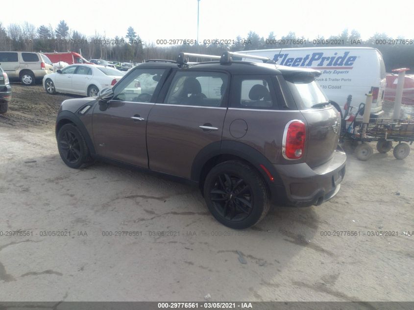 2013 MINI COOPER COUNTRYMAN S ALL4 WMWZC5C5XDWL64459