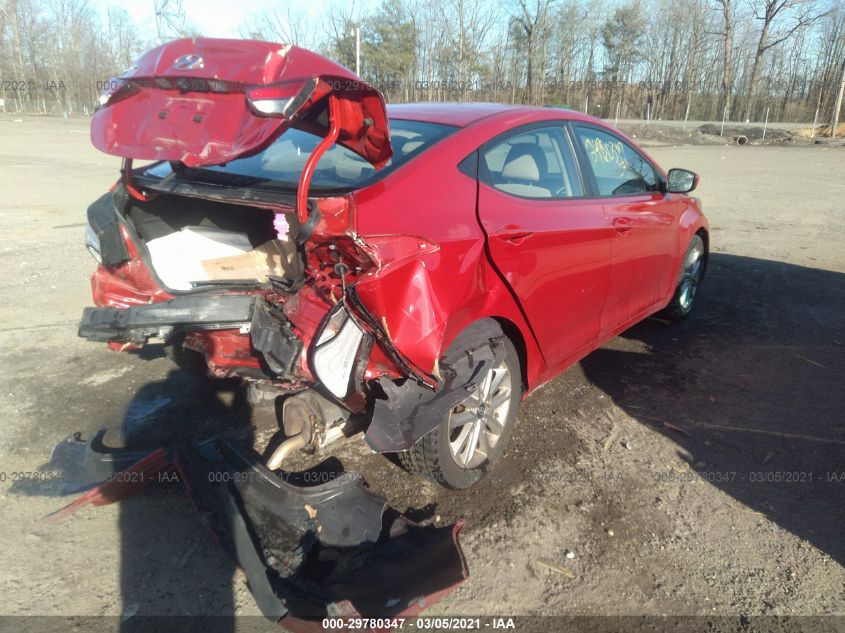 2016 HYUNDAI ELANTRA SE KMHDH4AE6GU477641