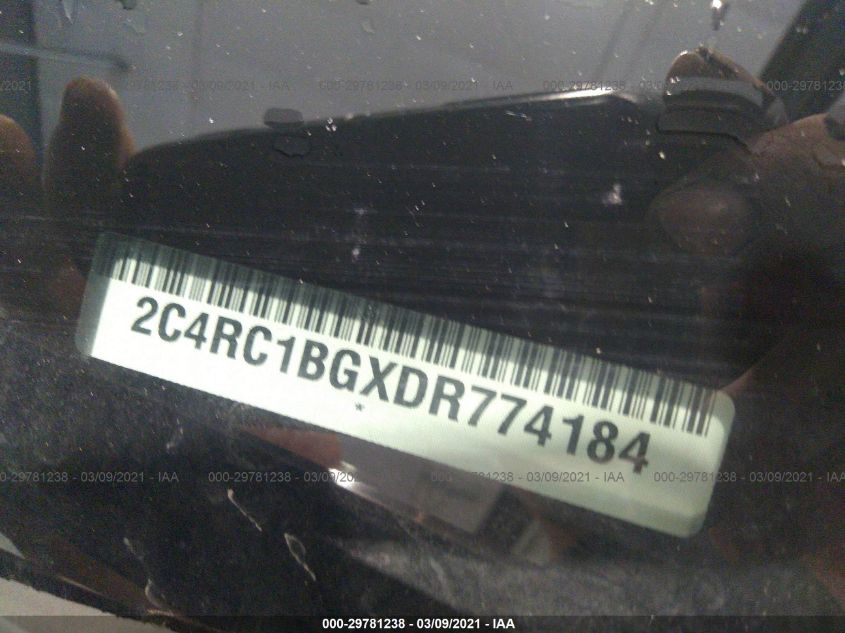 2013 CHRYSLER TOWN & COUNTRY TOURING 2C4RC1BGXDR774184