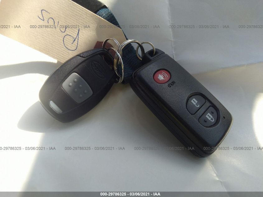 2013 TOYOTA PRIUS ONE/TWO/THREE/FOUR/FIVE JTDKN3DU9D5686878