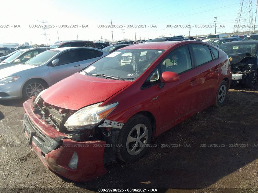 2013 TOYOTA PRIUS ONE/TWO/THREE/FOUR/FIVE JTDKN3DU9D5686878