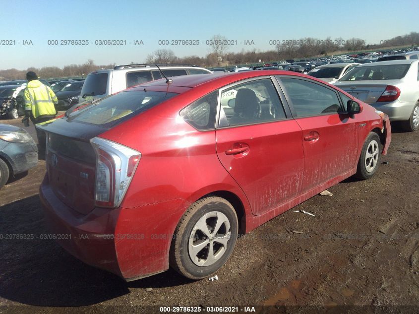 2013 TOYOTA PRIUS ONE/TWO/THREE/FOUR/FIVE JTDKN3DU9D5686878