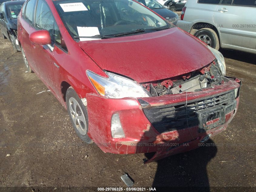2013 TOYOTA PRIUS ONE/TWO/THREE/FOUR/FIVE JTDKN3DU9D5686878