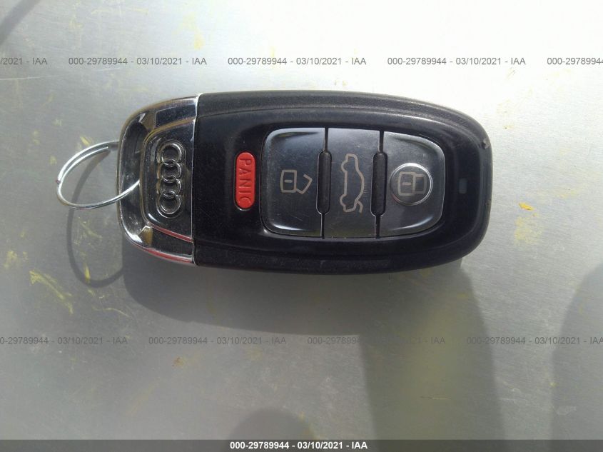 2013 AUDI A8 L 3.0L WAURGAFDXDN012035