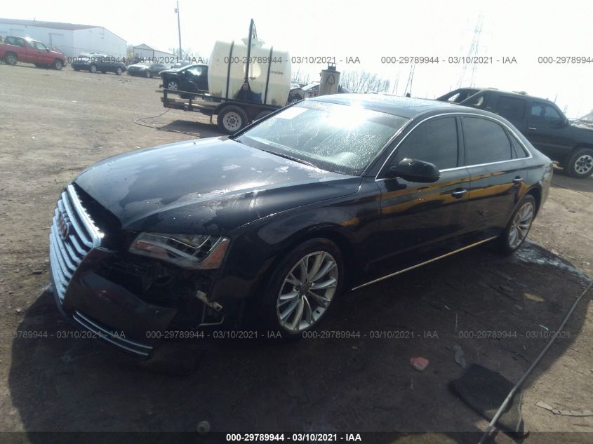 2013 AUDI A8 L 3.0L WAURGAFDXDN012035