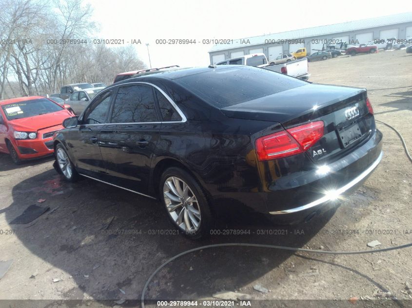 2013 AUDI A8 L 3.0L WAURGAFDXDN012035