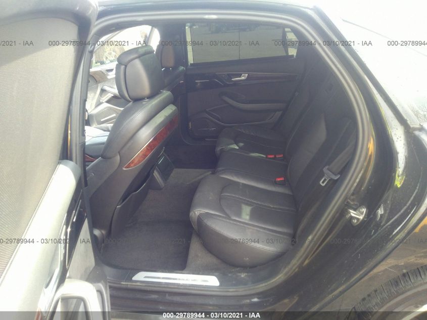2013 AUDI A8 L 3.0L WAURGAFDXDN012035