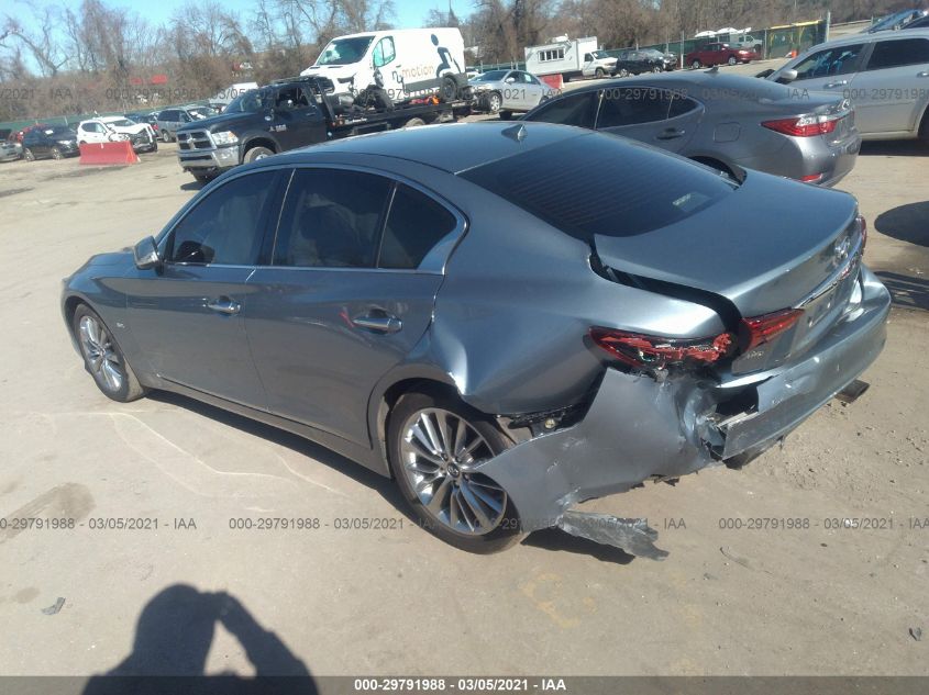 2018 INFINITI Q50 3.0T LUXE JN1EV7AR9JM438221