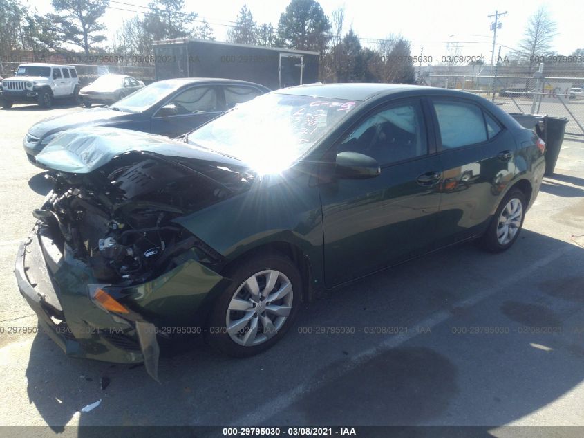 2014 TOYOTA COROLLA LE 2T1BURHEXEC138336