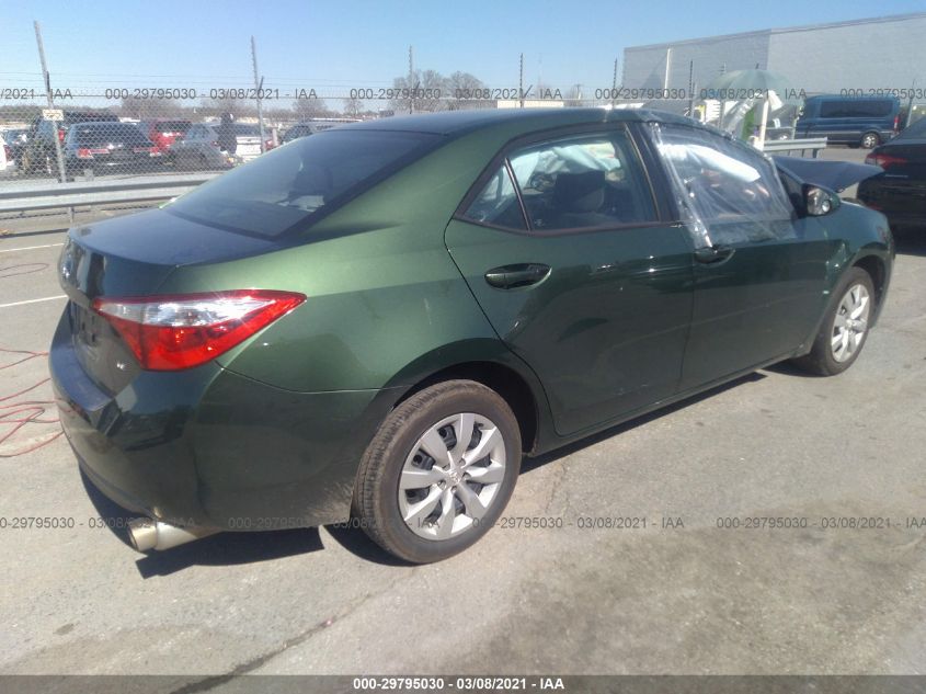 2014 TOYOTA COROLLA LE 2T1BURHEXEC138336