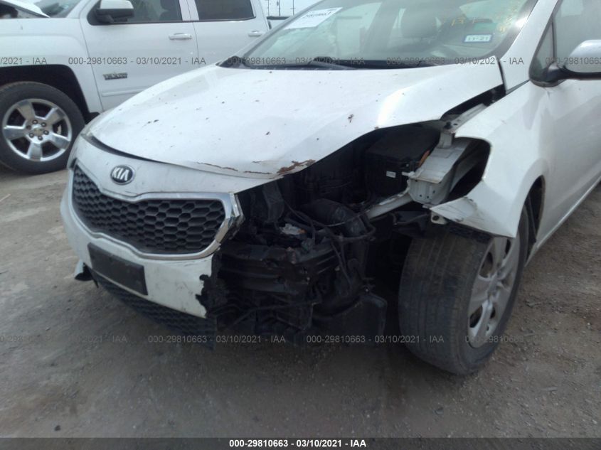 2016 KIA FORTE LX KNAFK4A63G5501313