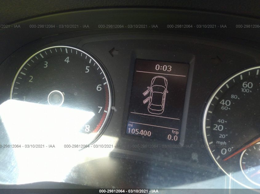 2013 VOLKSWAGEN PASSAT SE 1VWBP7A37DC102144